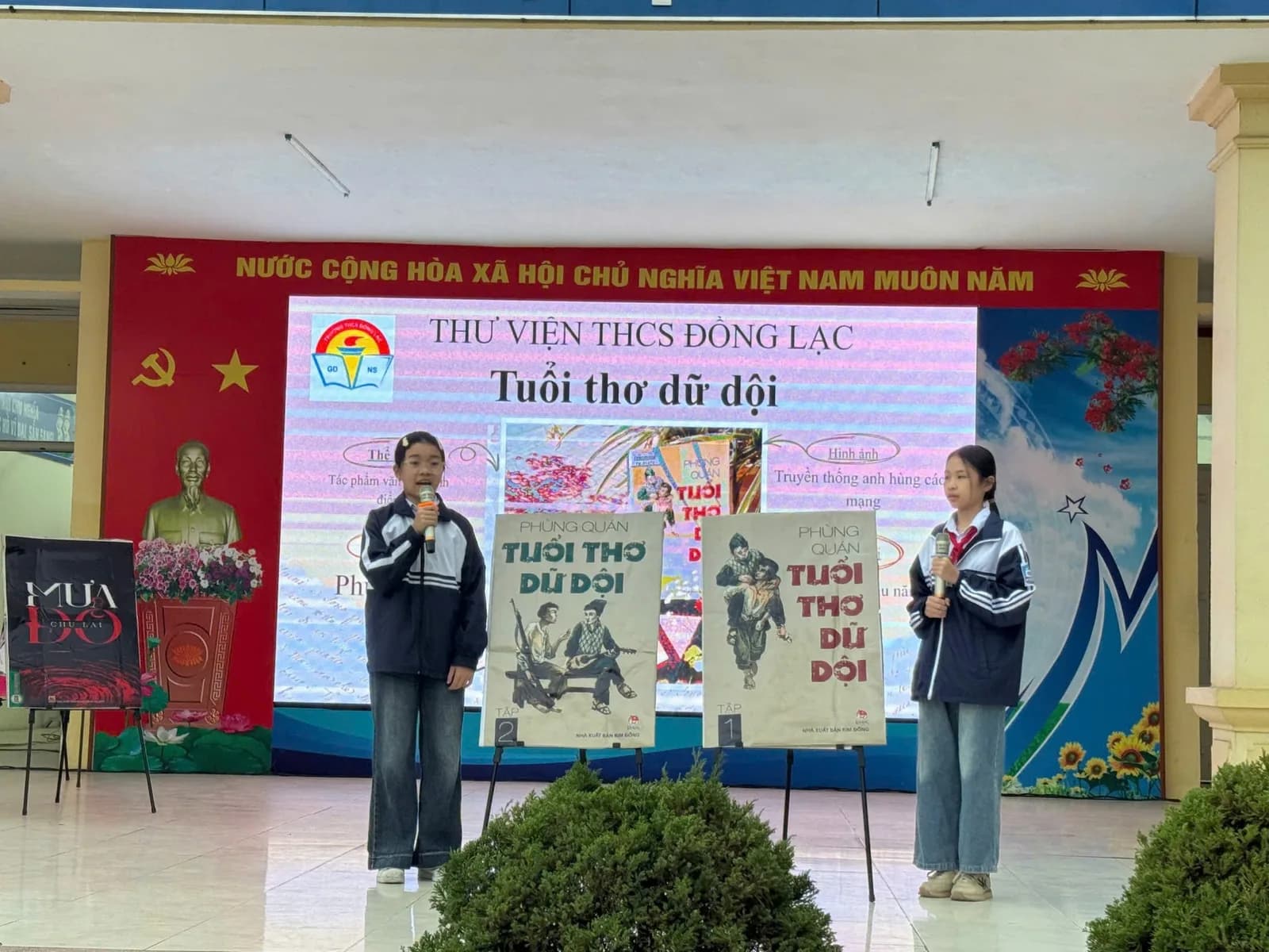 Ngày hội sách học đường: Noi gương người chiến sỹ - Ảnh 3